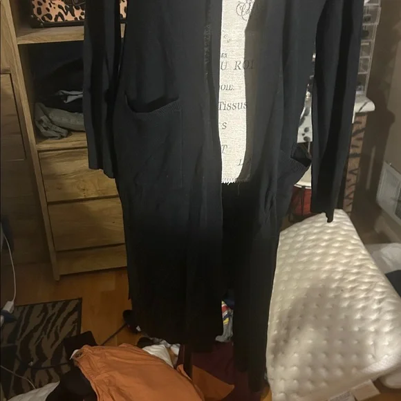 a new day Black Knit Cardigan - Medium - Picture 2 of 7